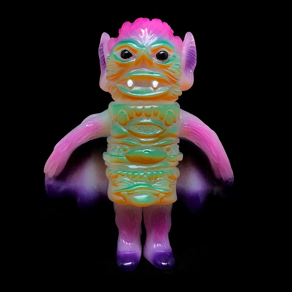 PERPLEXING PINK Wolf Thing Bat Mother from Joseph Harmon and Toy Art